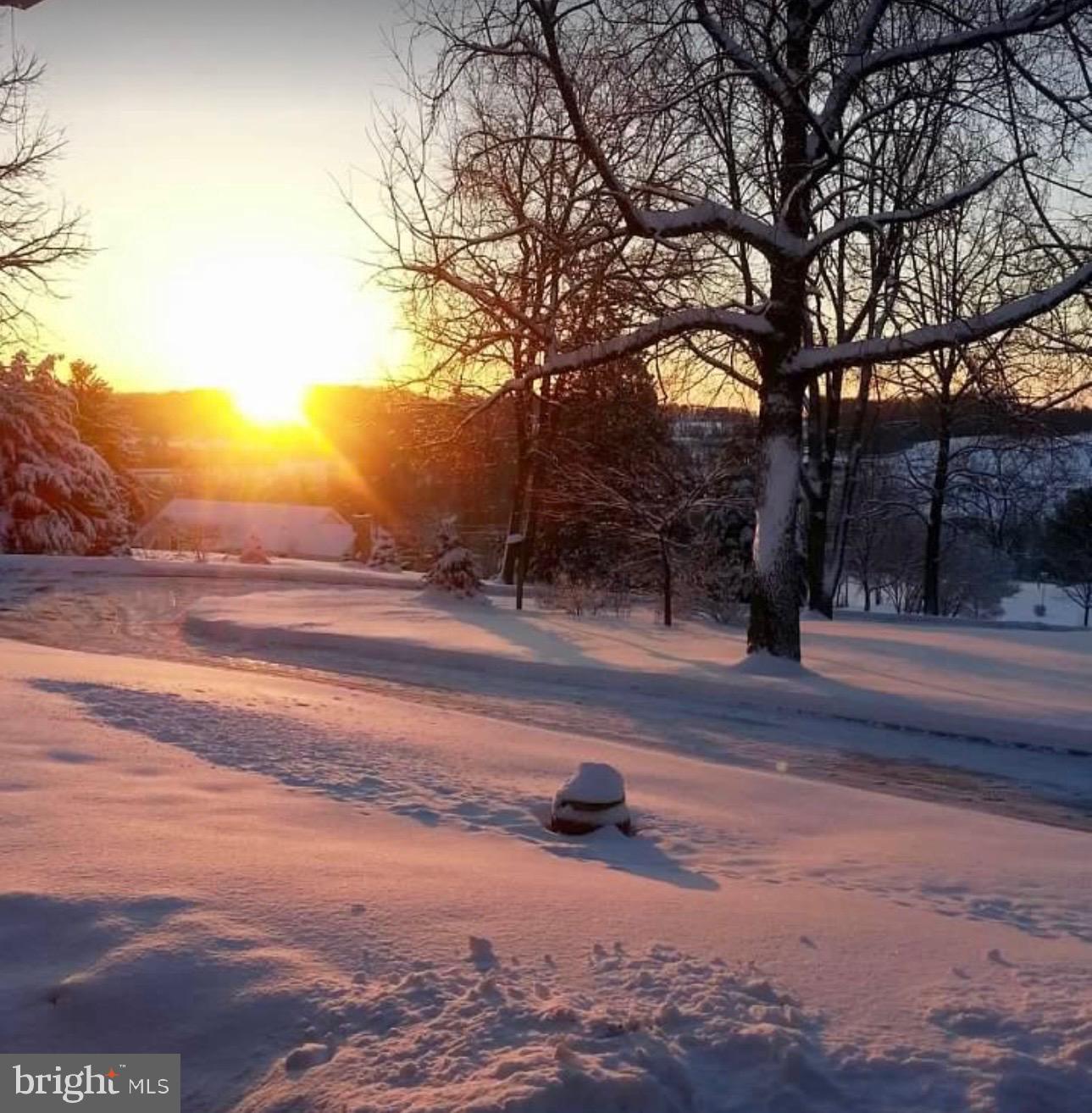 322 Buttonwood Road Landenberg, PA 19350 - Photo 59 of 60 Winter's Glow: Sunrise Over Snow