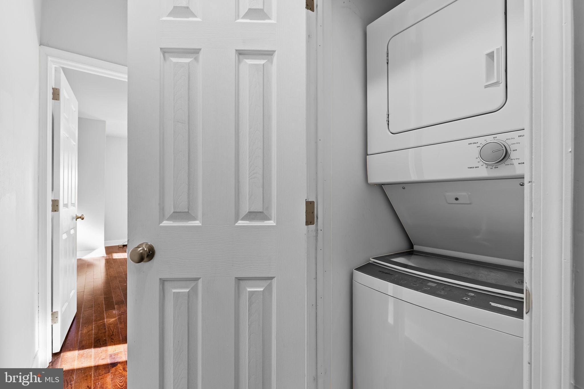 4633 Walnut Street, Unit D Philadelphia, PA 19139 - Photo 7 of 10 a utility room with dryer and washer