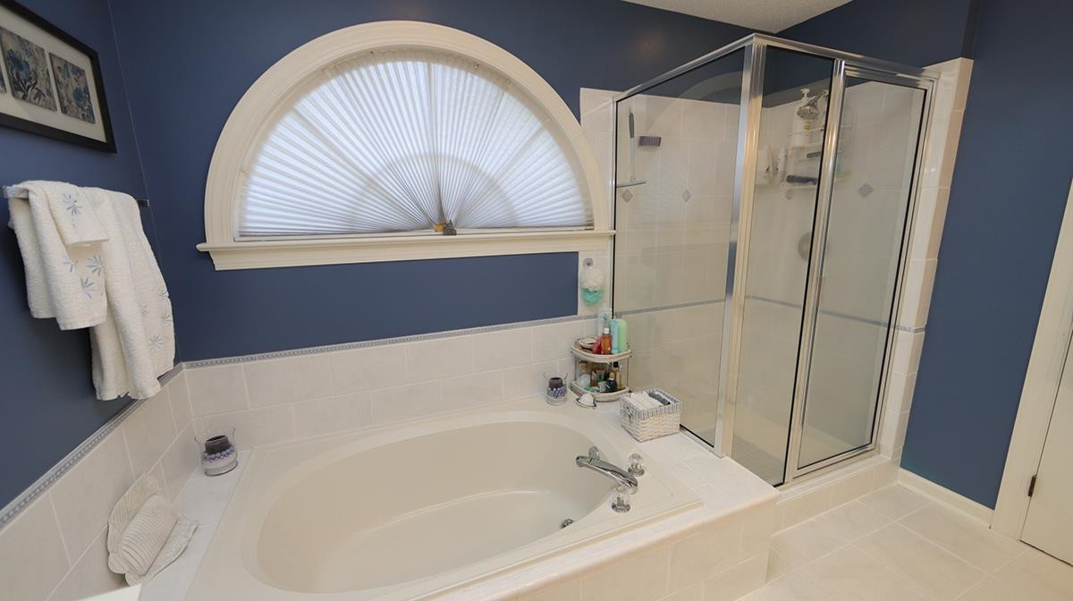 7612 Thompson Mill Road Wake Forest, NC 27587 - Photo 13 of 30 Master Bath with Skylight