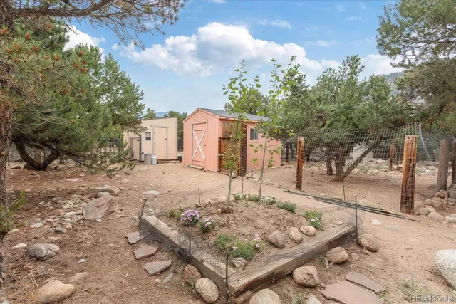 a view of city and mountain