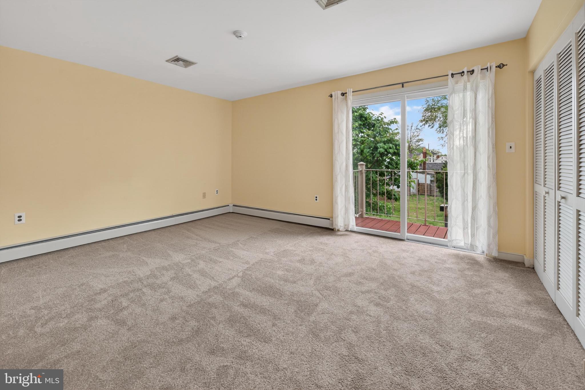 46 Buttonwood Street Mount Holly, NJ 08060 - Photo 18 of 26 Sunny Bedroom with Balcony access