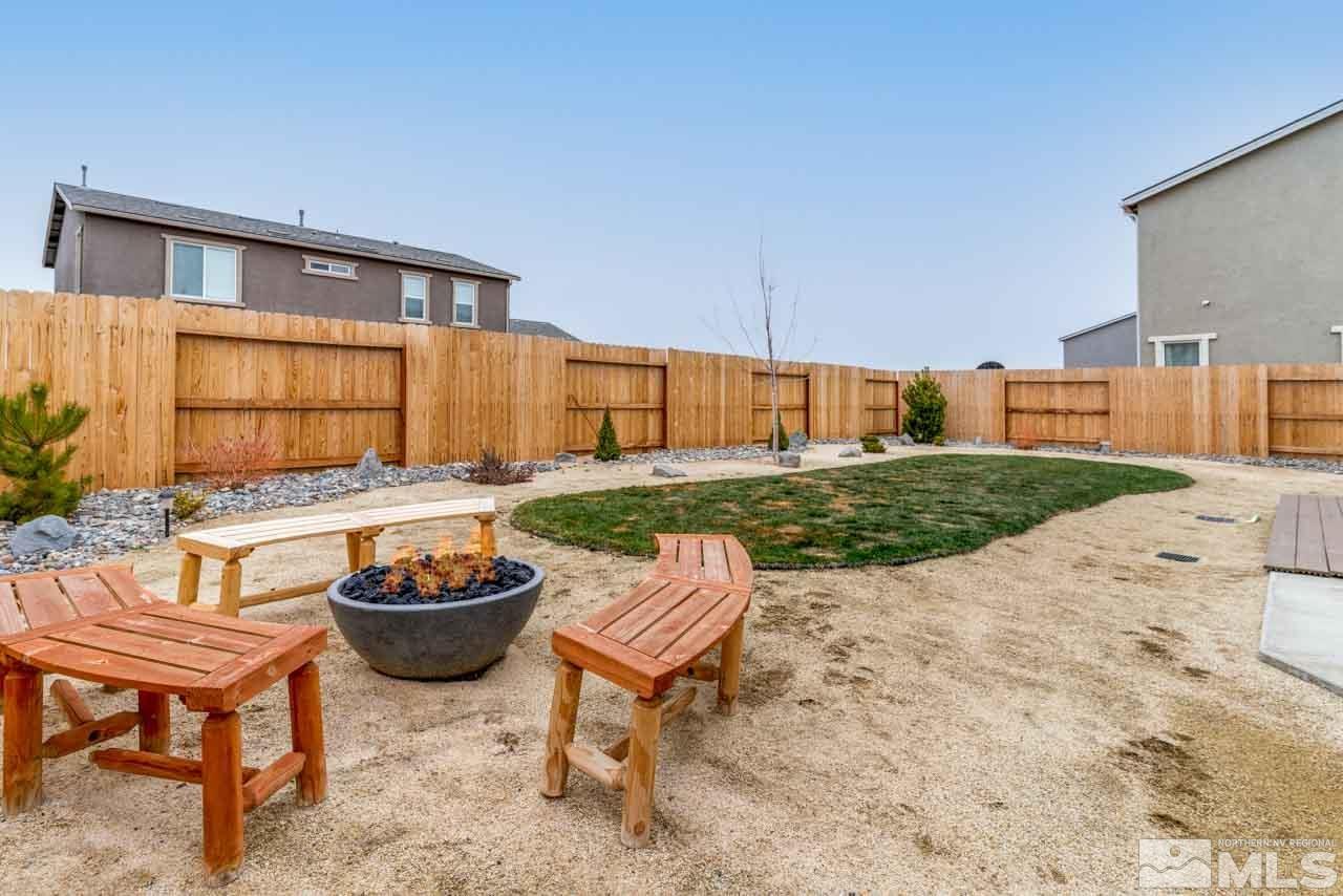 9341 Pond Court Reno, NV 89506 - Photo 25 of 30 a view of a backyard with plants and patio