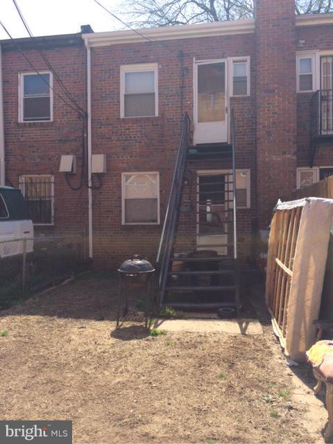 1756 Gales Street Northeast Washington, DC 20002 - Photo 6 of 6 Exterior (Rear)