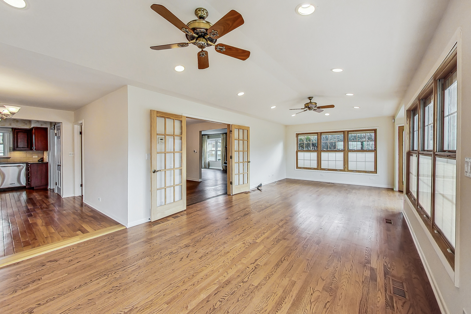 2101 Walnut Street Park Ridge, IL 60068 - Photo 17 of 37 a view of an empty room with window and wooden floor