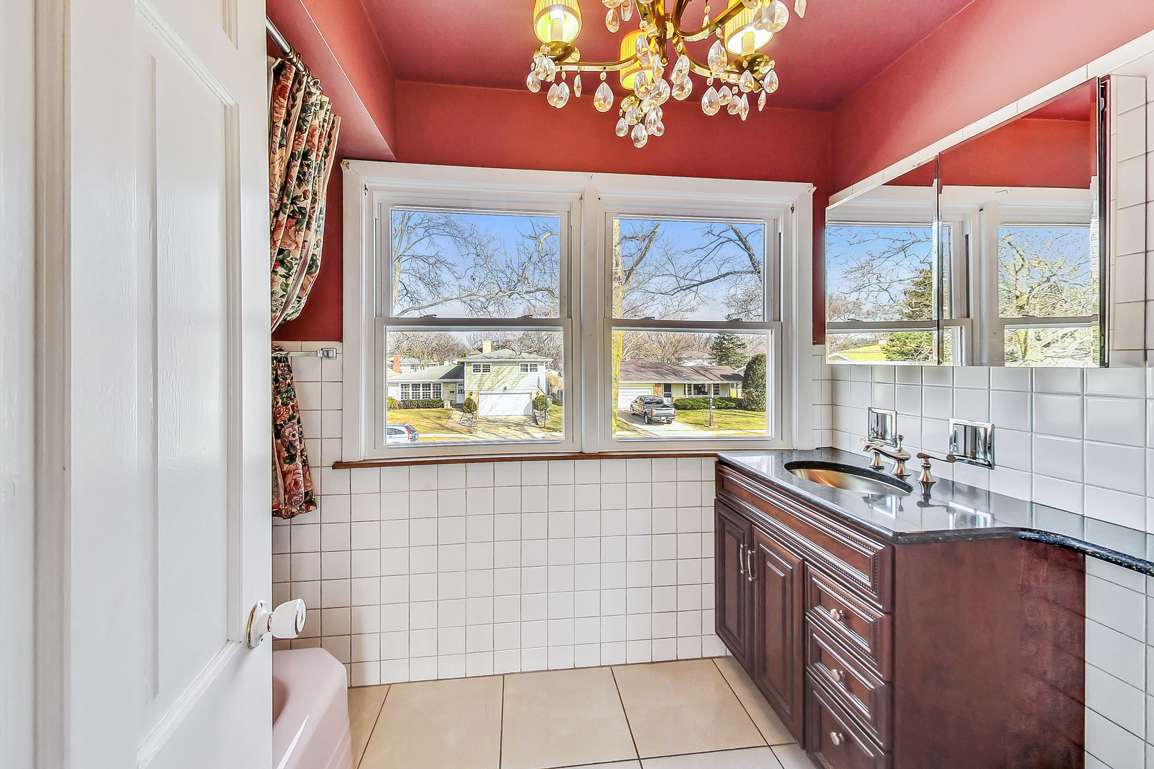 2101 Walnut Street Park Ridge, IL 60068 - Photo 20 of 37 a kitchen with a sink a stove a window and cabinets