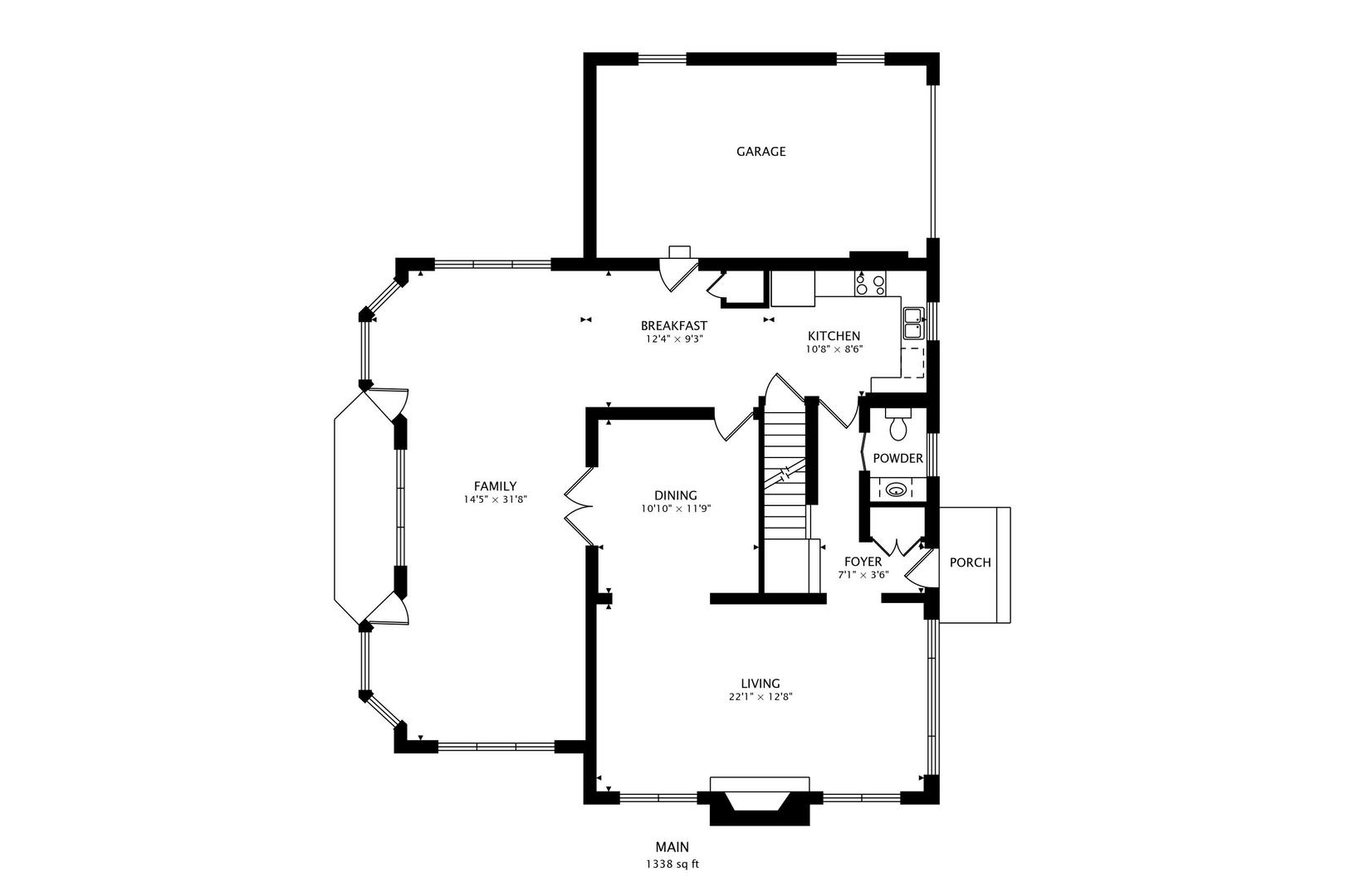 2101 Walnut Street Park Ridge, IL 60068 - Photo 35 of 37 a picture of floor plan