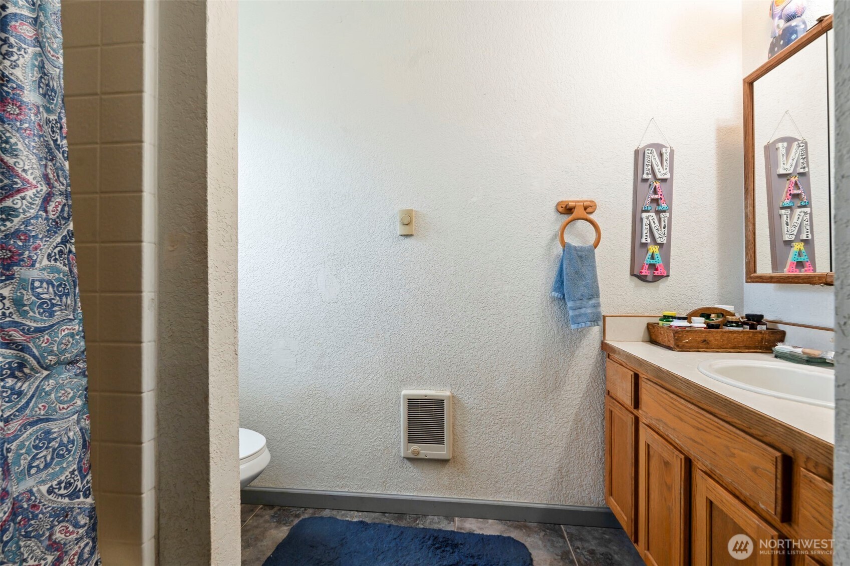 126 Bethany Lane Winlock, WA 98596 - Photo 18 of 37 a bathroom with a sink and a toilet