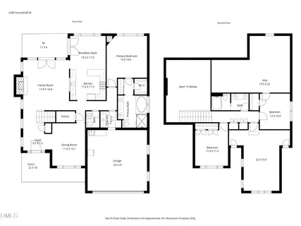$609,990 | 2300 Forestbluff Drive, Fuquay-Varina, NC 27526