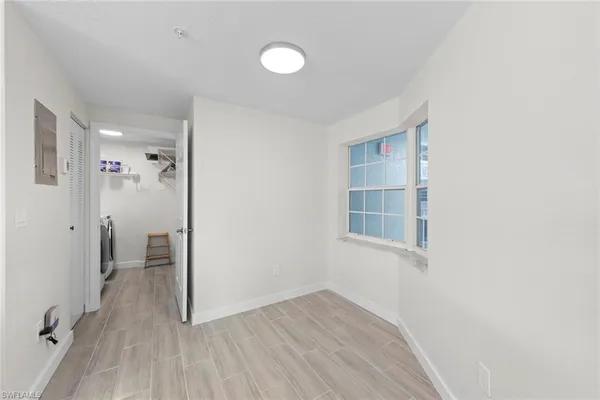 wooden floor in an empty room