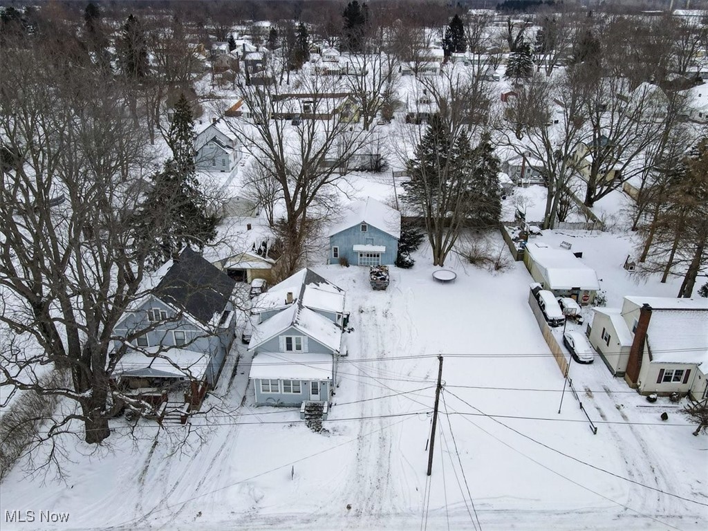 5800 Granger Road Ashtabula, OH 44004 - Photo 4 of 32 View of snowy aerial view