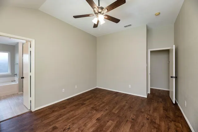 wooden floor in an empty room