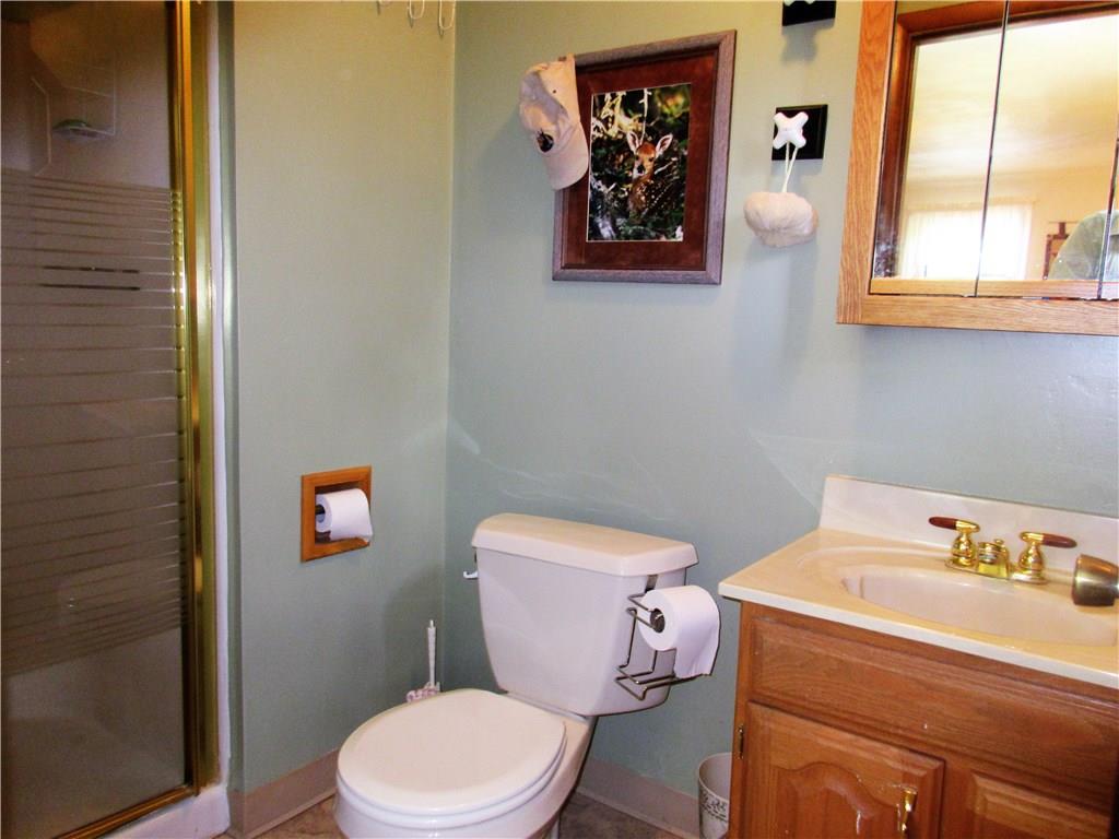 244 Harbison Road Sarver, PA 16055 - Photo 15 of 25 Full bathroom in master bedroom. Has stand-up shower.