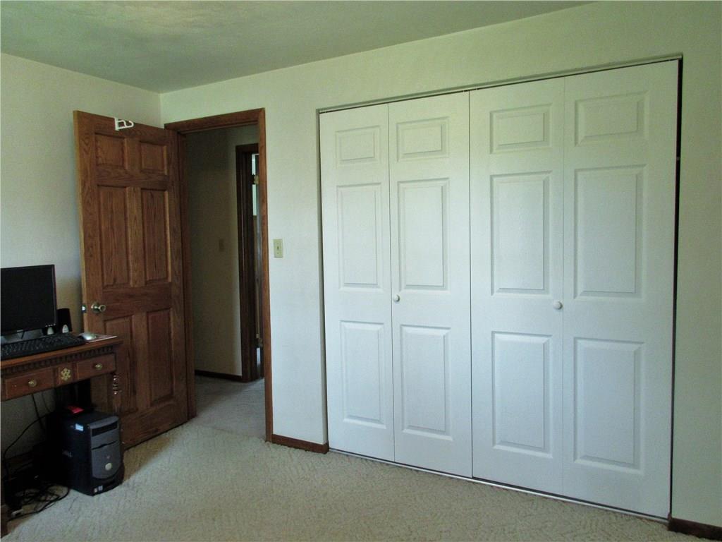 244 Harbison Road Sarver, PA 16055 - Photo 17 of 25 Second bedroom has nice double closets.