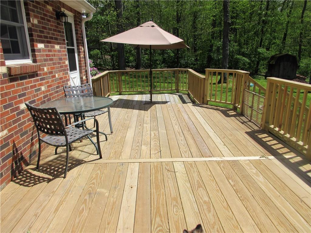 244 Harbison Road Sarver, PA 16055 - Photo 21 of 25 Large two tiered back deck- 22x12 ft deck with 12x10 ft second tier.