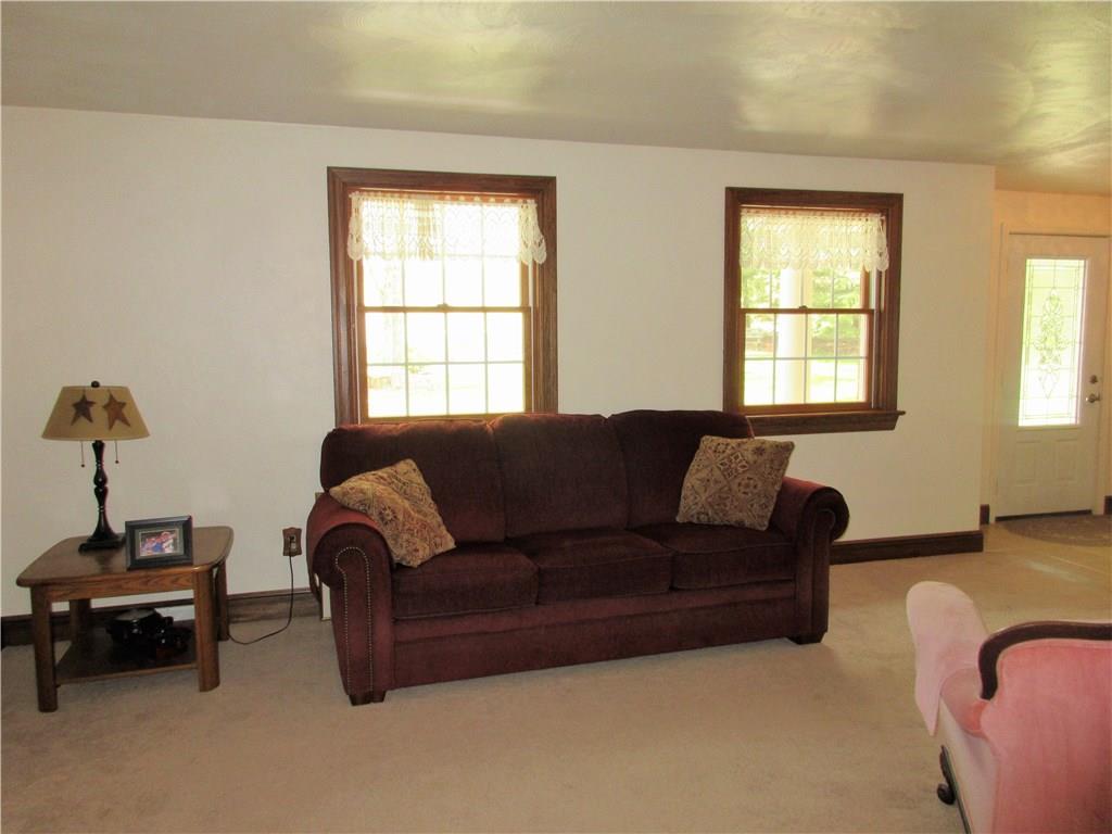 244 Harbison Road Sarver, PA 16055 - Photo 5 of 25 Living room connects to entry.