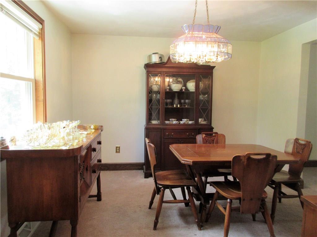 244 Harbison Road Sarver, PA 16055 - Photo 7 of 25 Dining room with charming chandelier.
