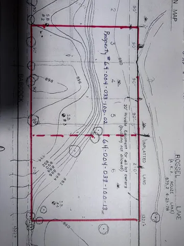 $55,000 | East Rossell Lake Road, Walkerville, MI 49459