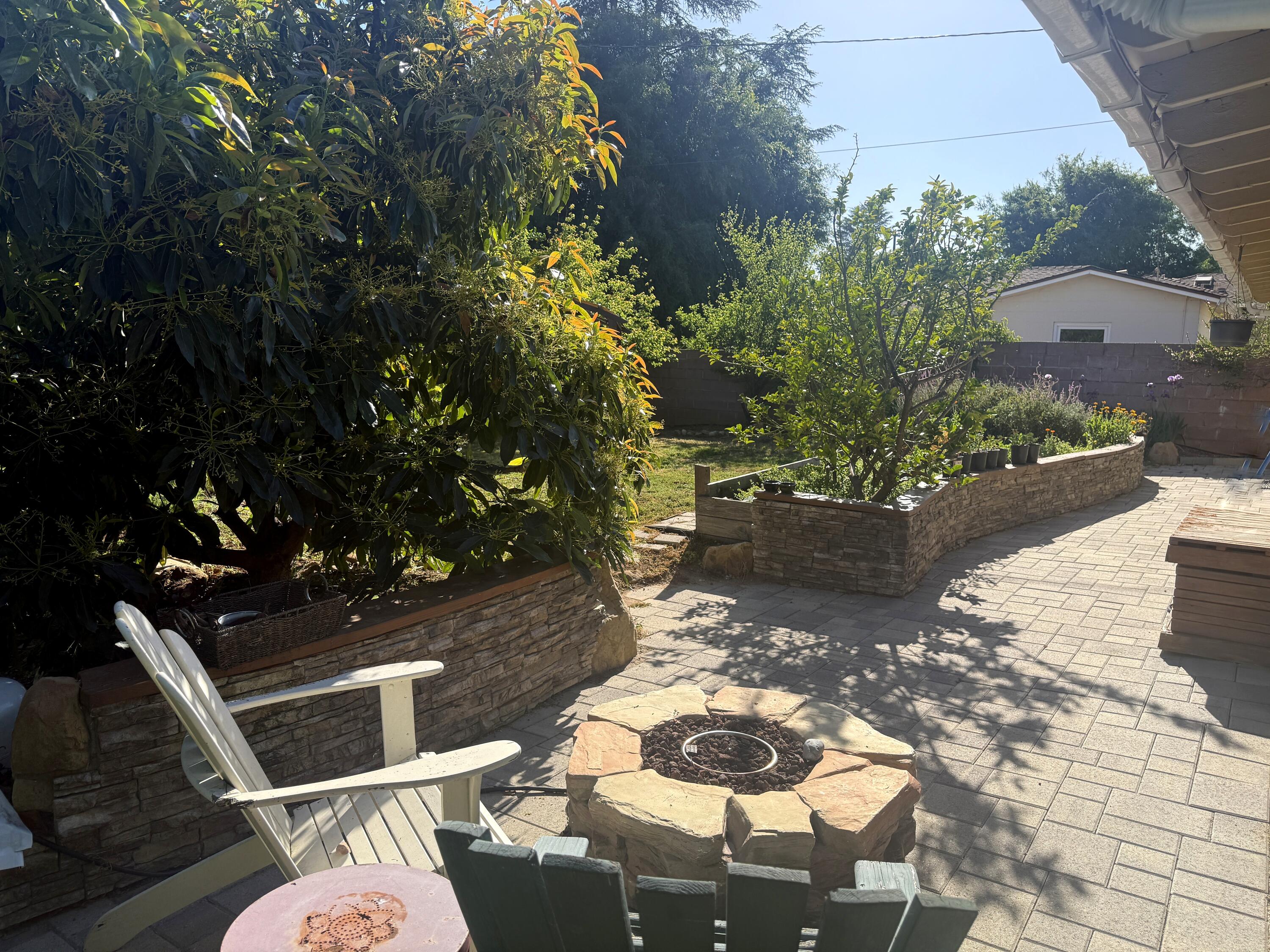 50 East Portal Street Oak View, CA 93022 - Photo 14 of 33 a view of a backyard with sitting area