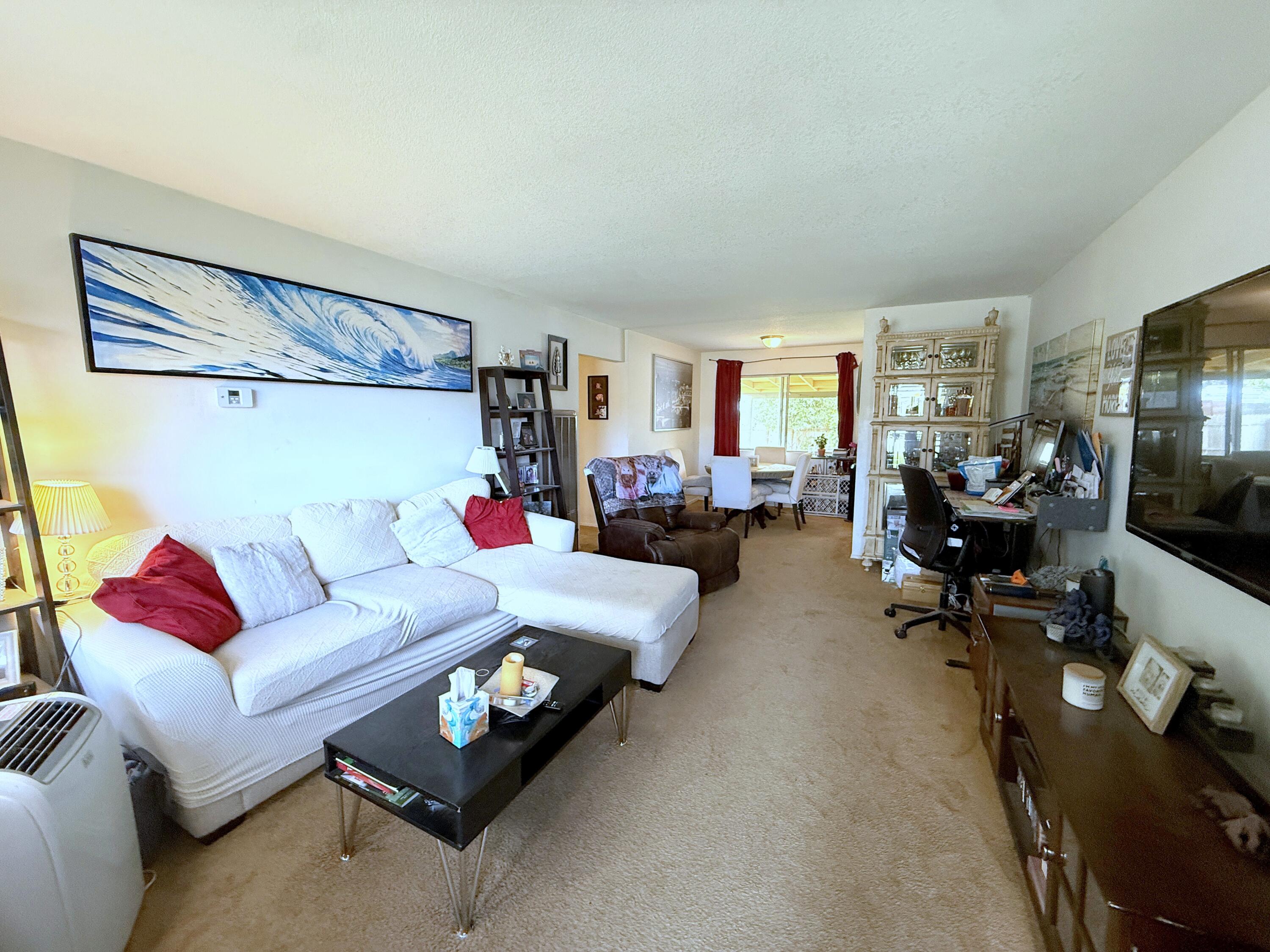 50 East Portal Street Oak View, CA 93022 - Photo 20 of 33 a living room with furniture large window and a flat screen tv