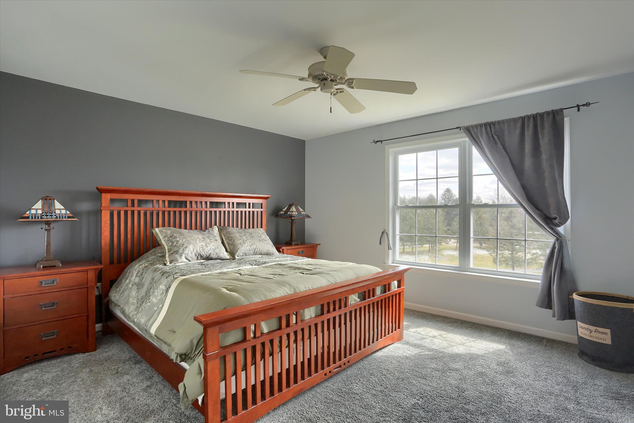 440 Whisler Road Etters, PA 17319 - Photo 21 of 33 a bedroom with a bed and a large window