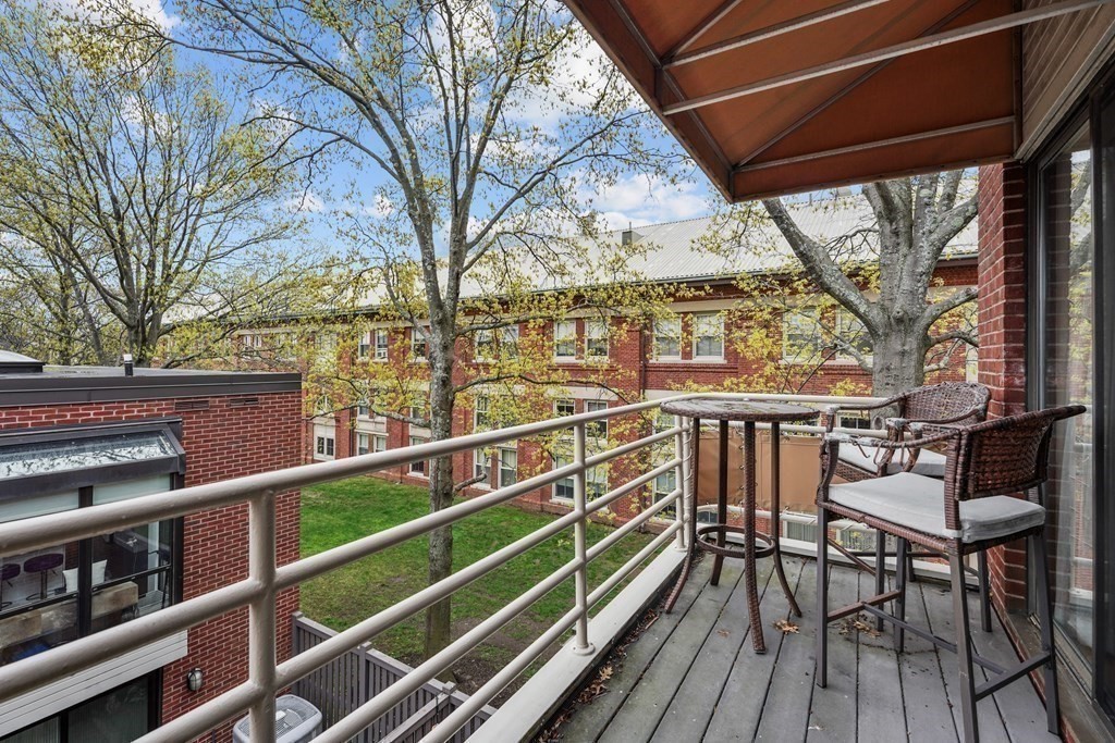6 Shipway Place, Unit 6 Boston, MA 02129 - Photo 17 of 25 a view of a two chairs in the balcony