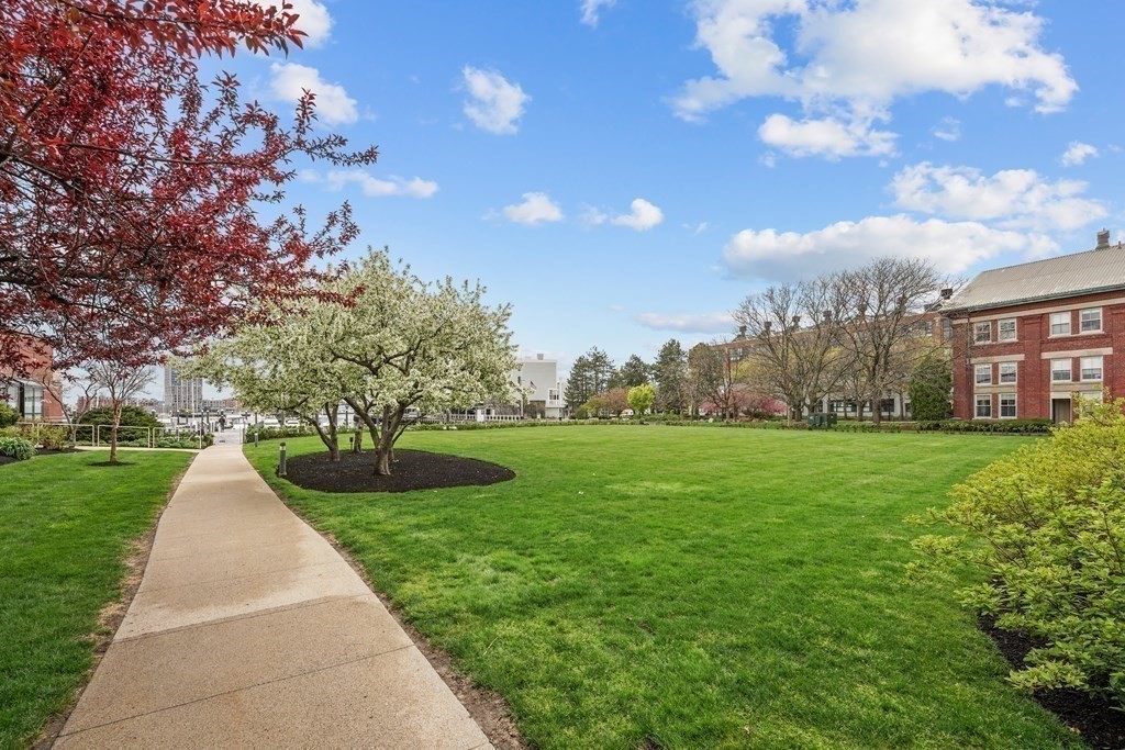 6 Shipway Place, Unit 6 Boston, MA 02129 - Photo 22 of 25 a view of a garden with trees