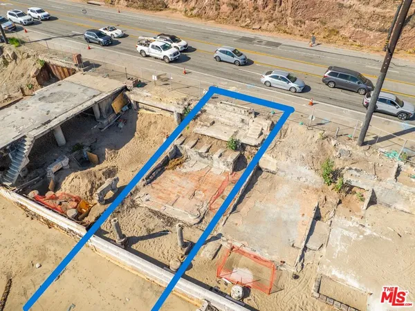 a view of beach and ocean