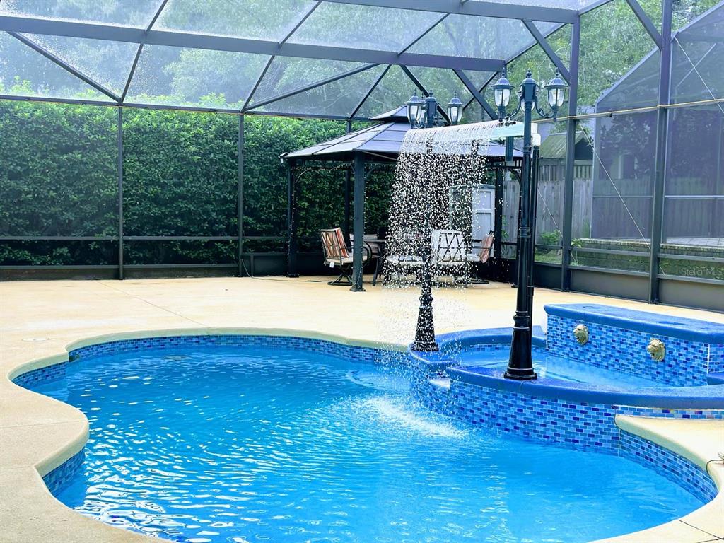 871 Blairmont Lane Lake Mary, FL 32746 - Photo 48 of 56 a view of a swimming pool with a patio