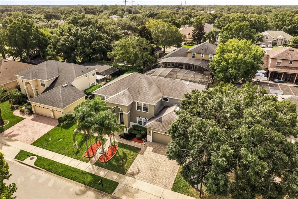 871 Blairmont Lane Lake Mary, FL 32746 - Photo 53 of 56 an aerial view of residential houses with outdoor space
