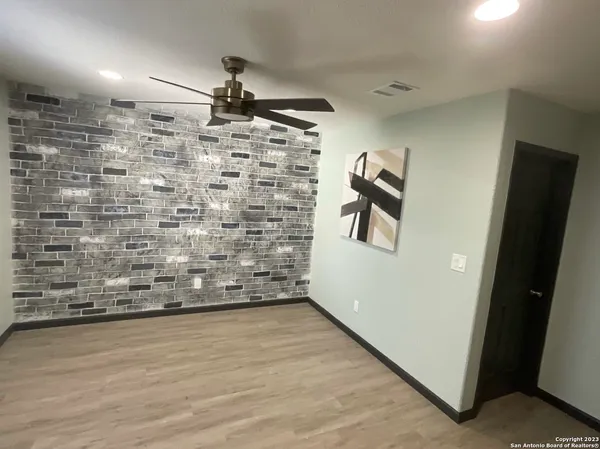 a view of water heater room