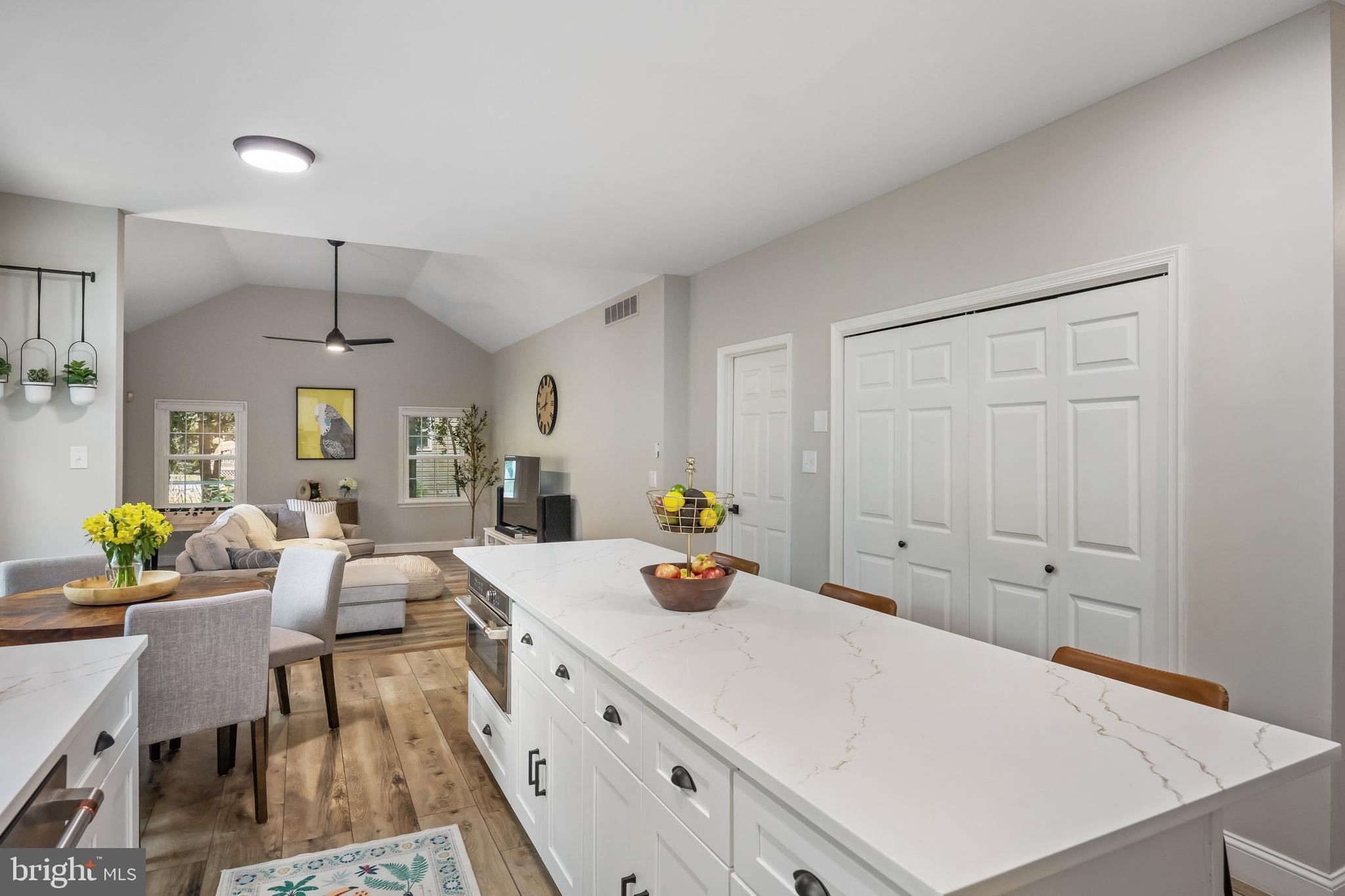 316 West 3rd Street Moorestown, NJ 08057 - Photo 14 of 48 a kitchen with a refrigerator and table