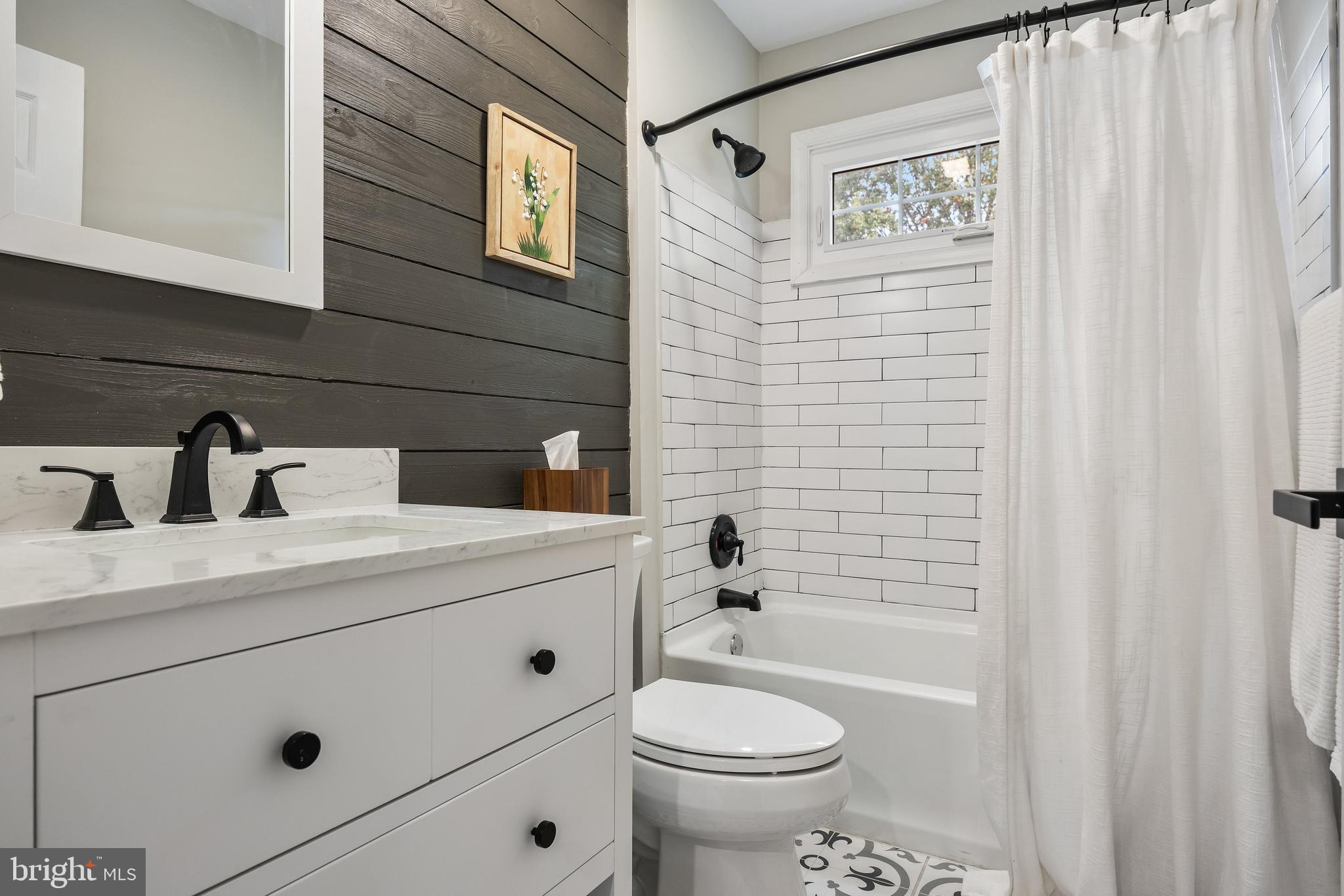 316 West 3rd Street Moorestown, NJ 08057 - Photo 34 of 48 a bathroom with a sink a toilet and shower
