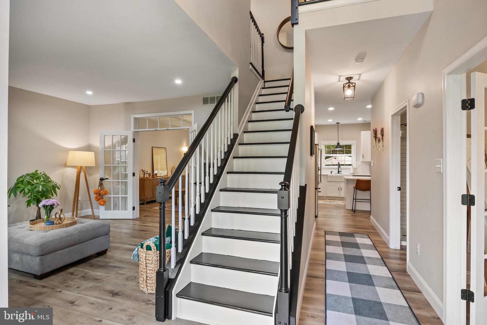 316 West 3rd Street Moorestown, NJ 08057 - Photo 5 of 48 a view of entryway and hall with wooden floor