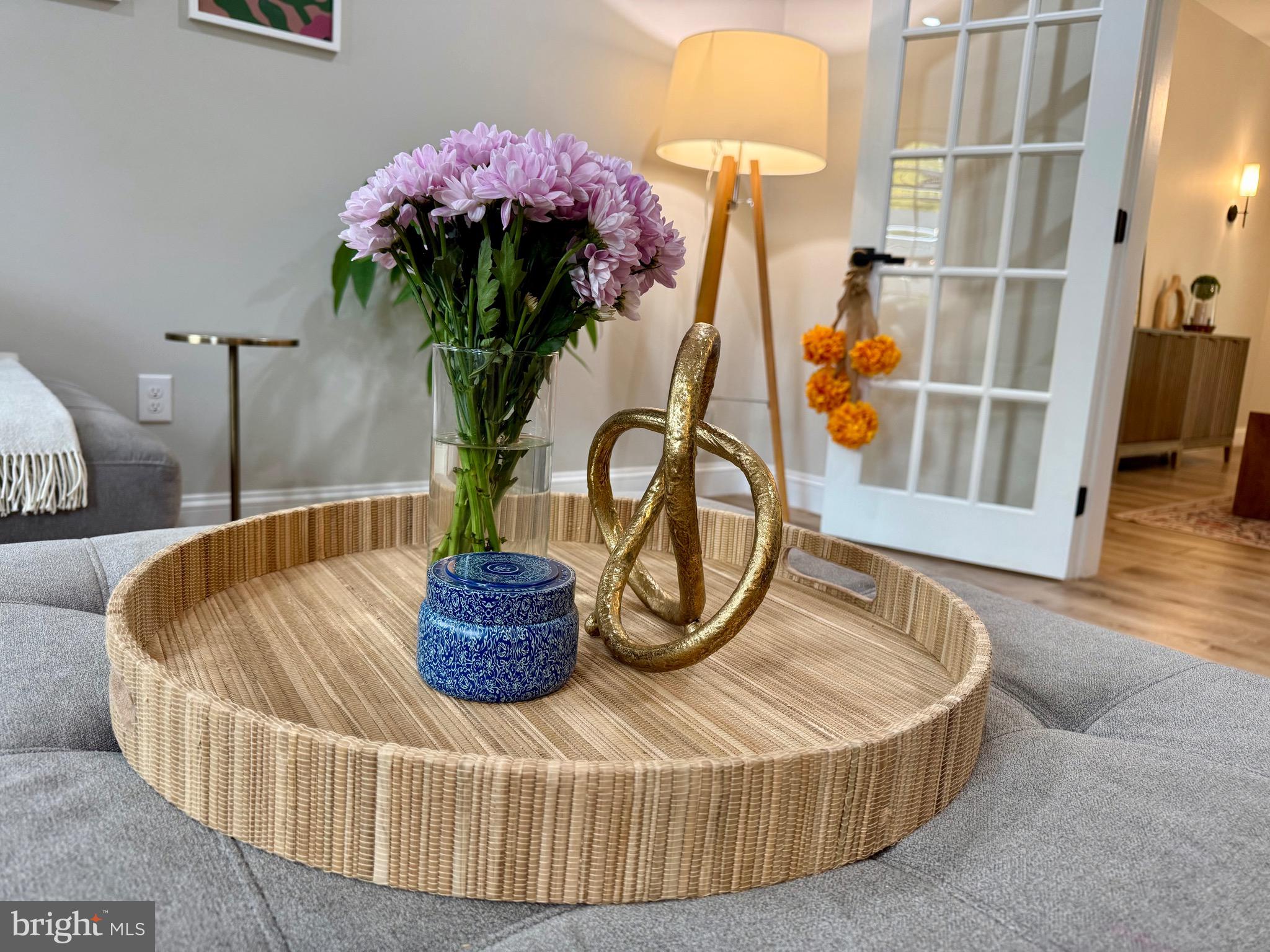 316 West 3rd Street Moorestown, NJ 08057 - Photo 7 of 48 a living room with furniture and flowers