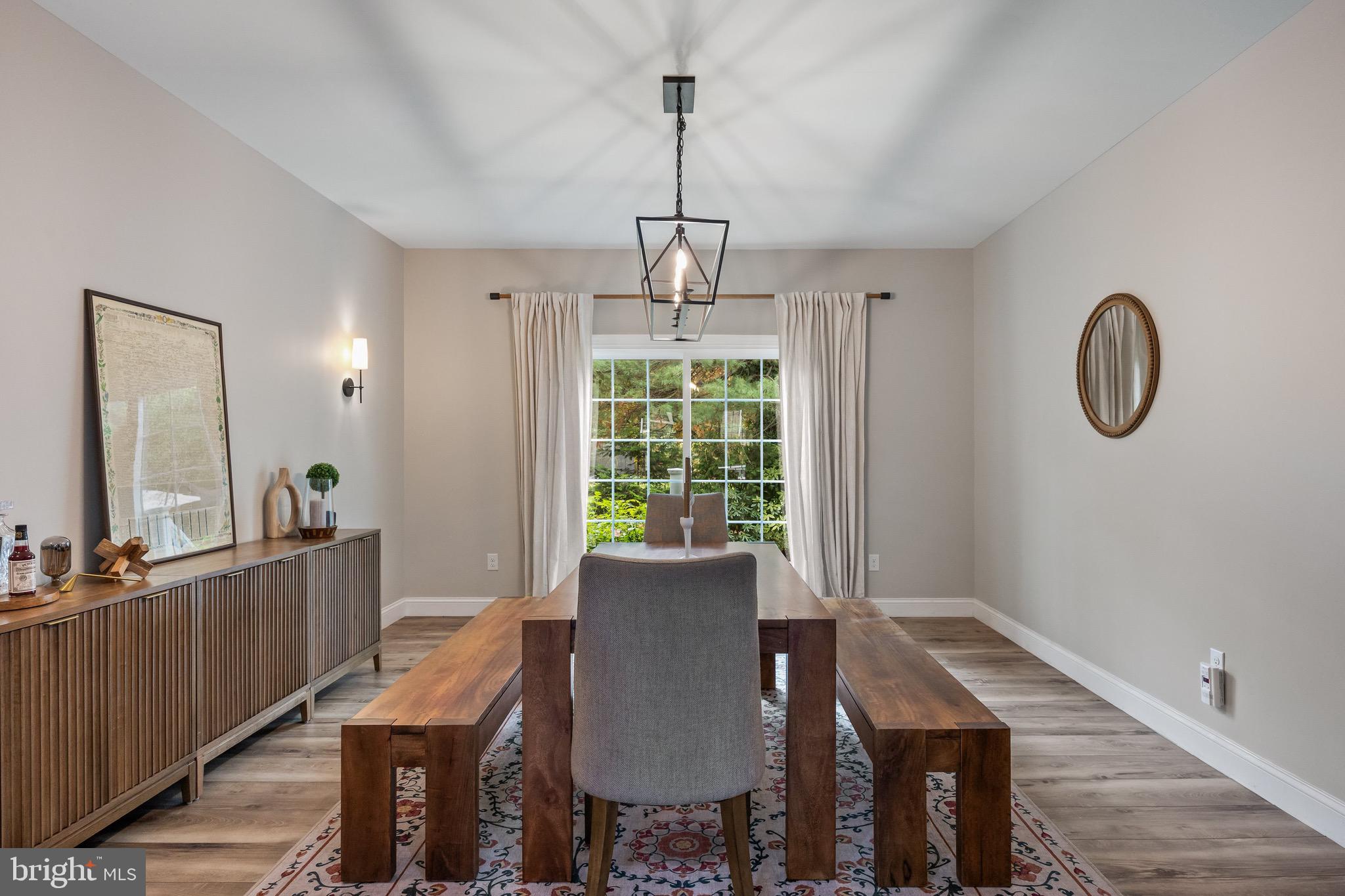 316 West 3rd Street Moorestown, NJ 08057 - Photo 9 of 48 a view of a dining room with furniture window and outside view