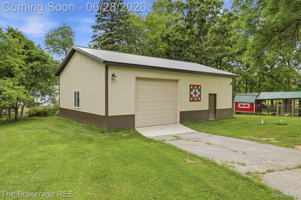 8475 Knox Road Clarkston, MI 48348 - Photo 57 of 71 30 X 42 Pole Barn Built in 2024