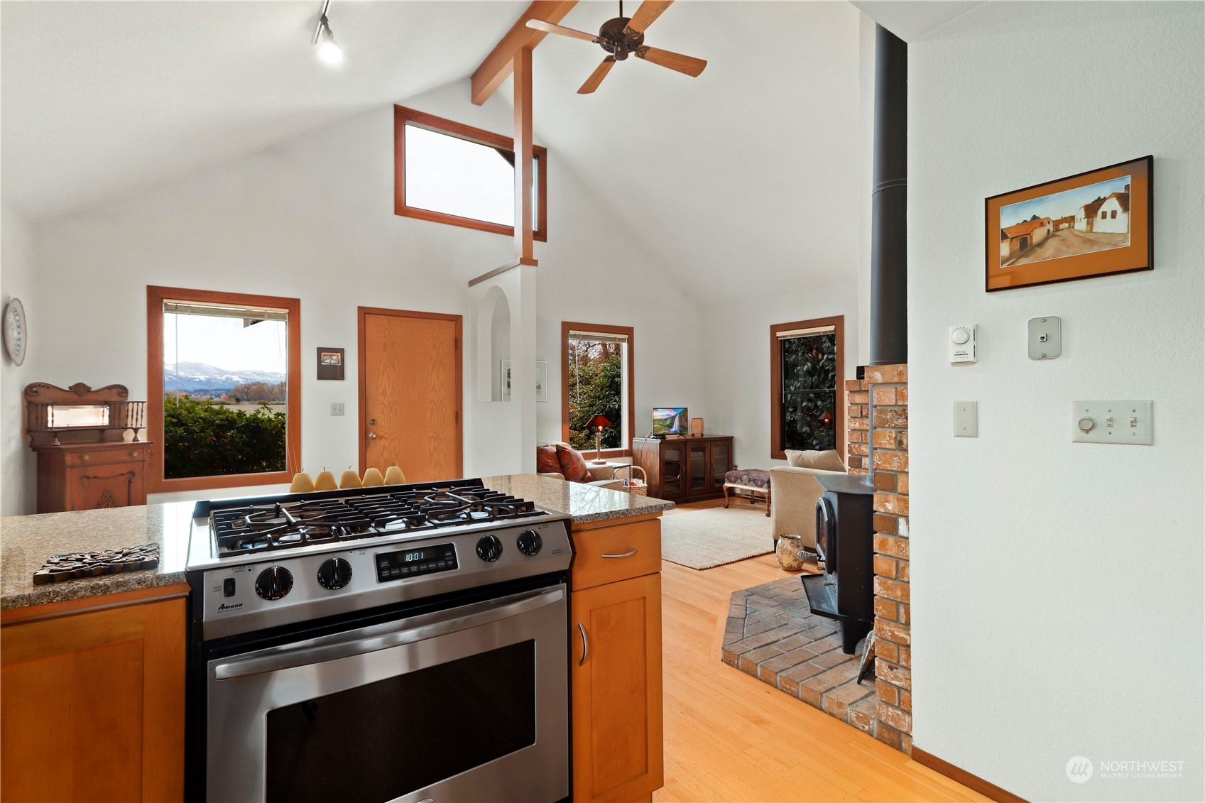 15916 Kamb Road Mount Vernon, WA 98273 - Photo 13 of 29 a kitchen with a stove and a refrigerator