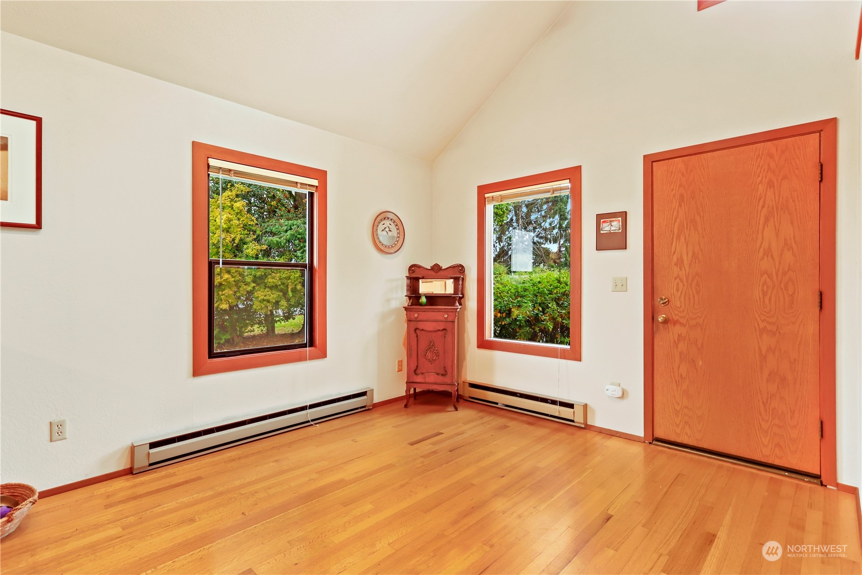 15916 Kamb Road Mount Vernon, WA 98273 - Photo 15 of 29 a view of an empty room with a window and a flat screen tv