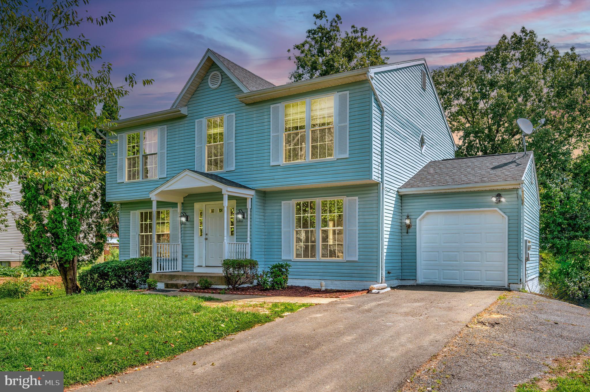 212 Choptank Road Stafford, VA 22556 - Photo 1 of 42 Stunning front of the house with the driveway