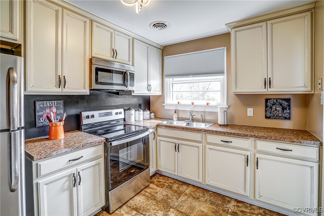 2703 Omega Road Henrico, VA 23228 - Photo 12 of 43 Kitchen with appliances with stainless steel finis