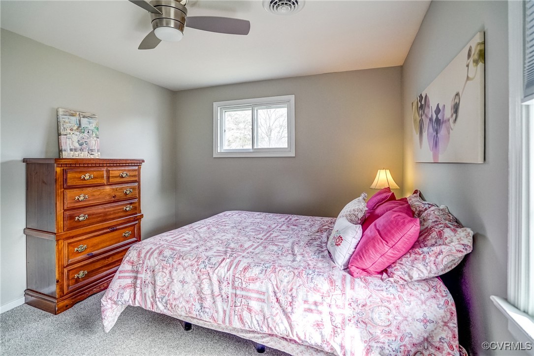 2703 Omega Road Henrico, VA 23228 - Photo 26 of 43 Carpeted bedroom featuring visible vents, ceiling
