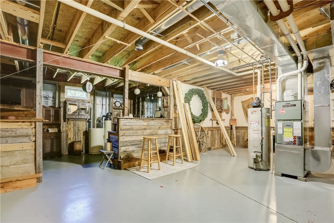 3100 Wesley Road West Bloomfield, NY 14469 - Photo 26 of 46 Partially Finished Basement