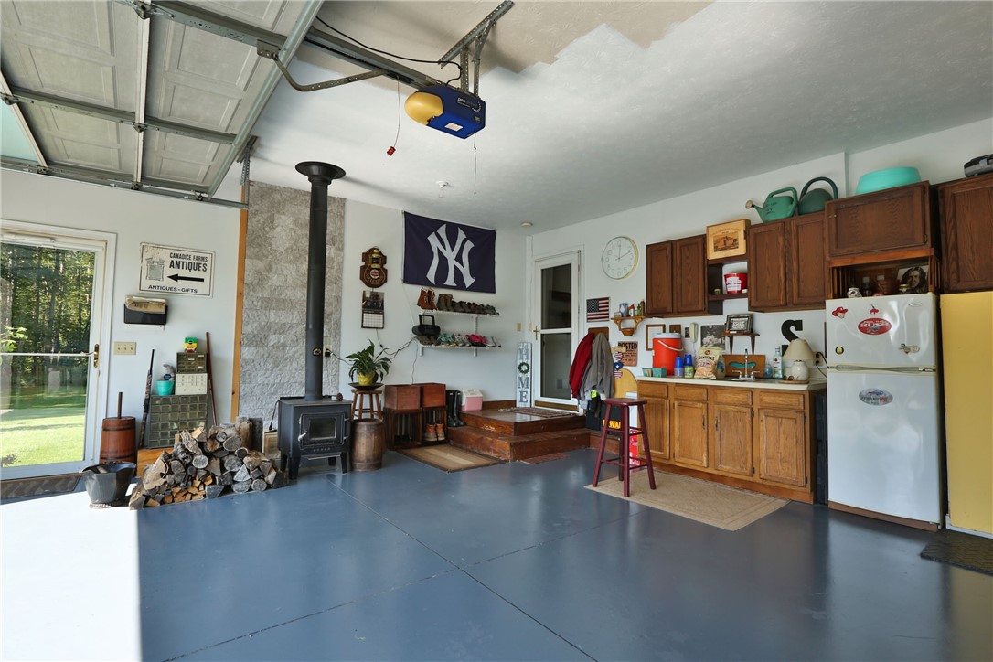 3100 Wesley Road West Bloomfield, NY 14469 - Photo 29 of 46 Garage W/Kitchenette
