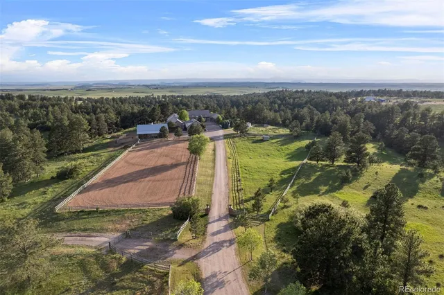 a view of a table with potted plants