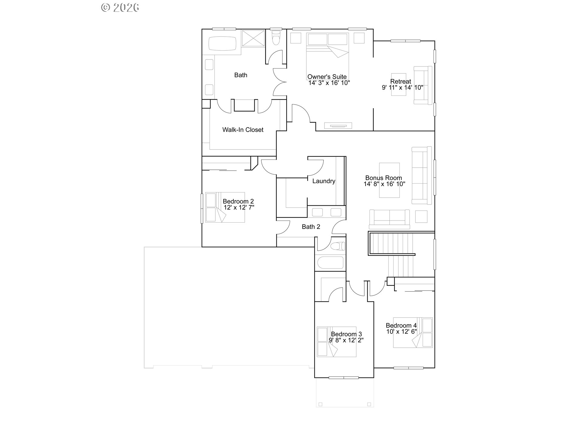 5514 North 88th Avenue Camas, WA 98607 - Photo 3 of 17 a picture of a floor plan