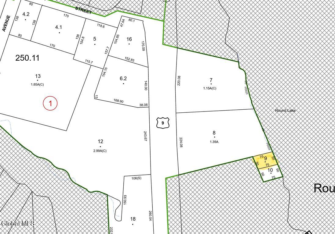 Rr Rr Us-9 Round Lake Round Lake, NY 12151 - Photo 6 of 6 Tax Map-Rr 9