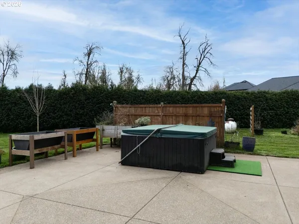 a view of outdoor space yard and outdoor seating