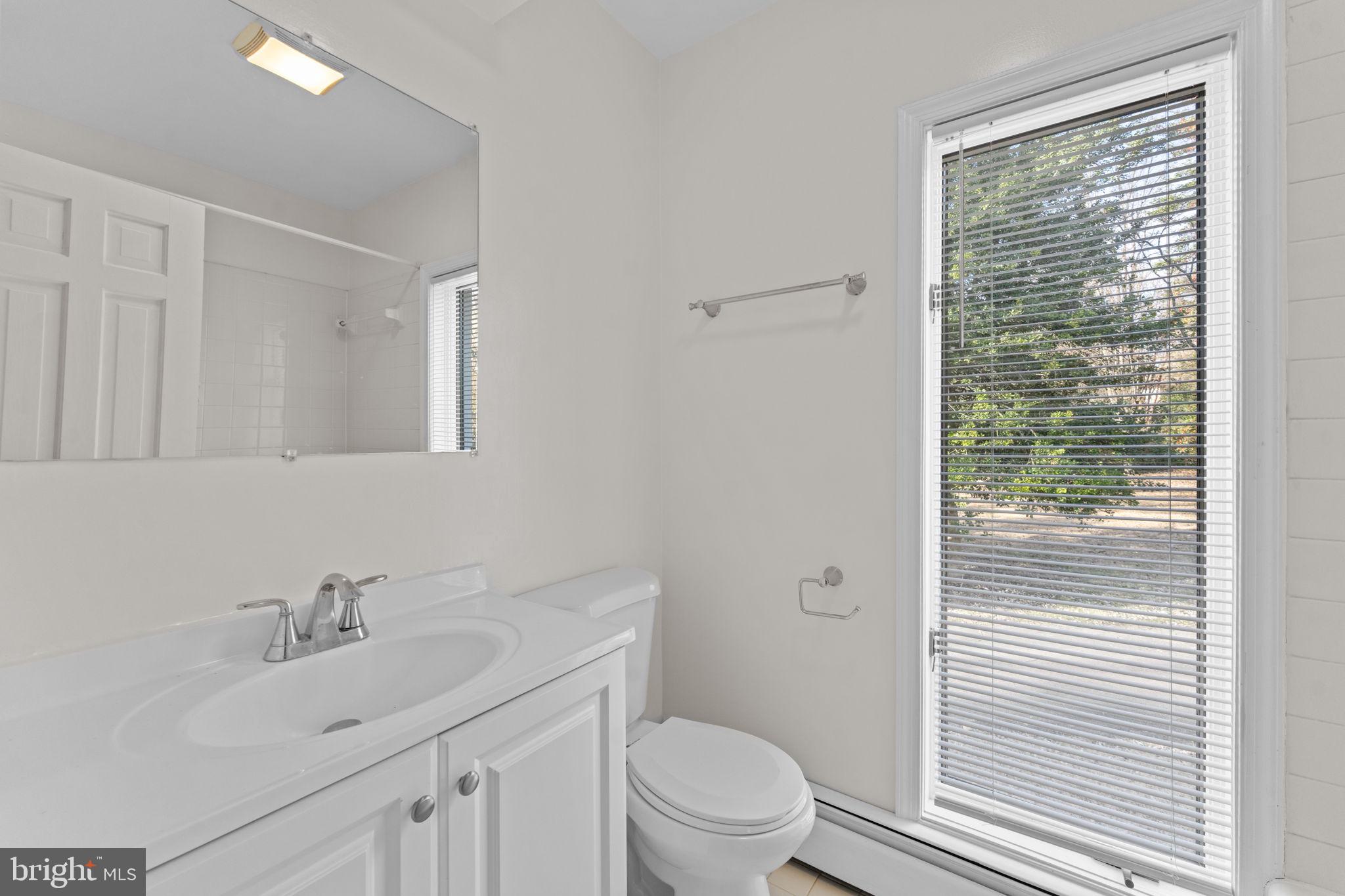 901 Walker Road Great Falls, VA 22066 - Photo 35 of 76 a bathroom with a sink a toilet and vanity