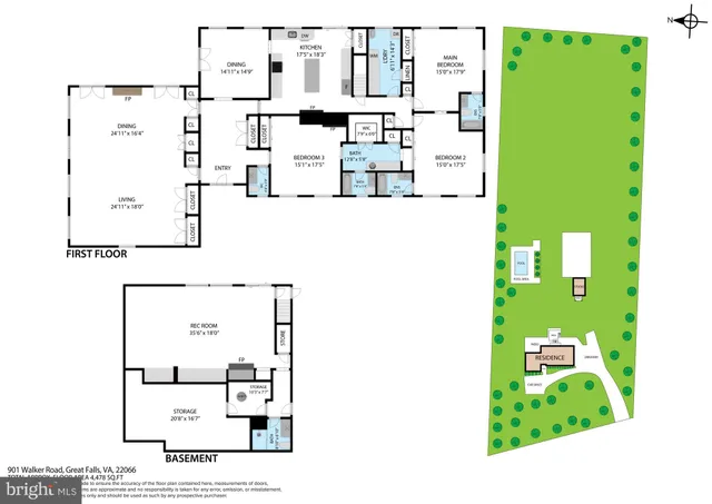 $4,895 | 901 Walker Road, Great Falls, VA 22066