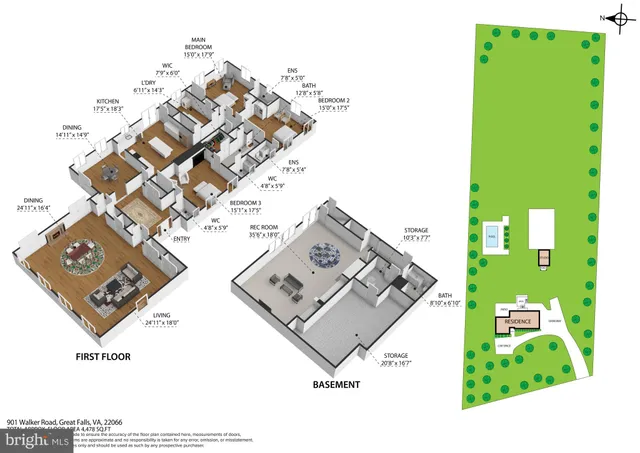 $4,895 | 901 Walker Road, Great Falls, VA 22066